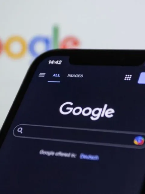 Google Search on a smartphone