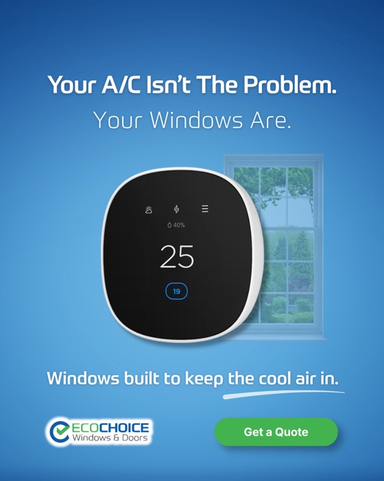 Eco Choice Windows ad creative