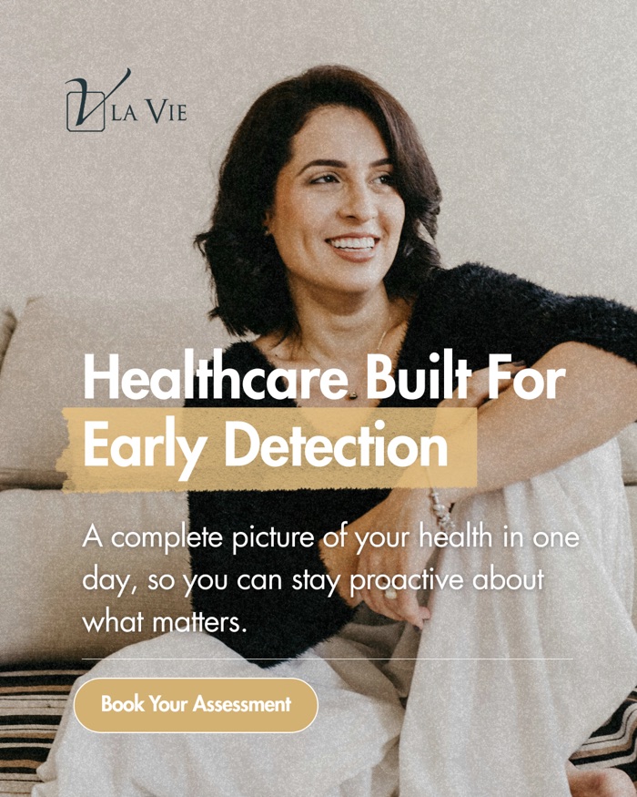 La Vie Executive Health ad creative
