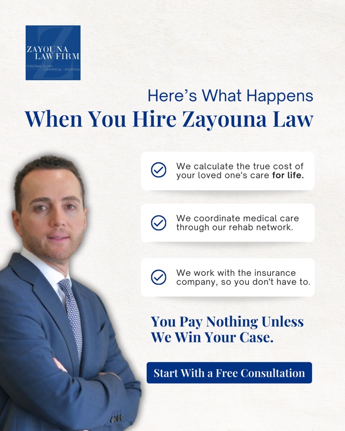 Zayouna Law ad creative
