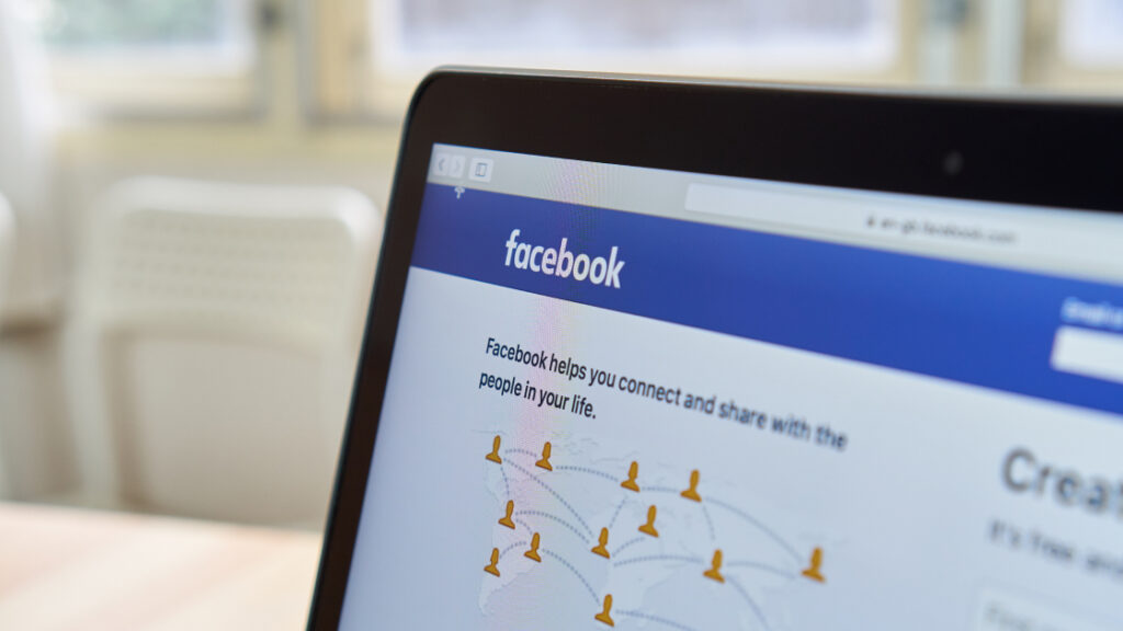 Intro screen of Facebook Ads menu where digital marketer can edit ads for client