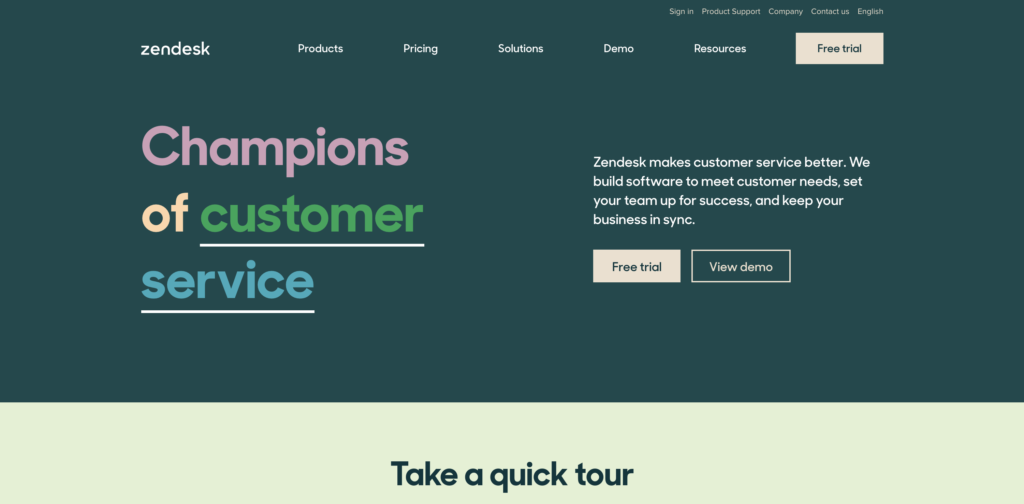 Zendesk Landing Page Hero Banner Image - Consultus Digital