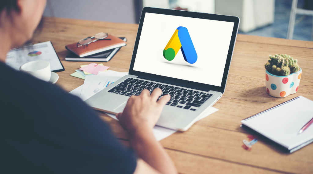 Startup screen for Google Ads