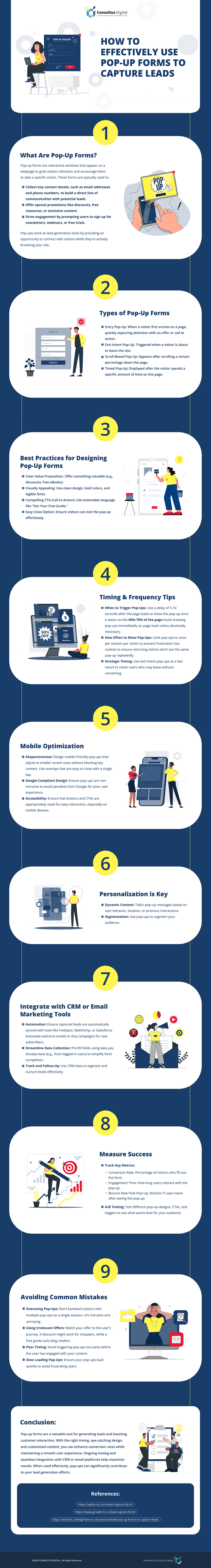 How to Effectively Use Pop-up Forms to Capture Leads - Consultus Digital