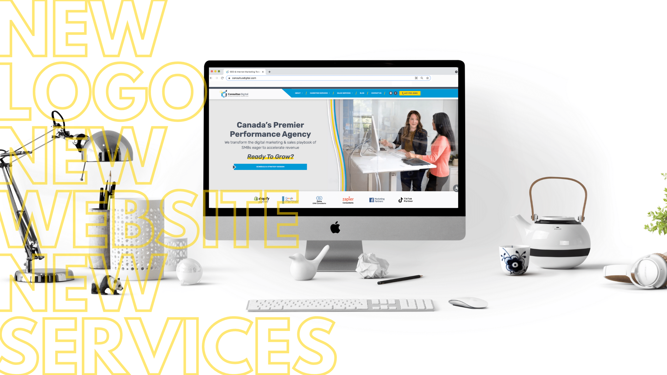 Consultus Digital Rebrand: New Logo, New Website, New Services
