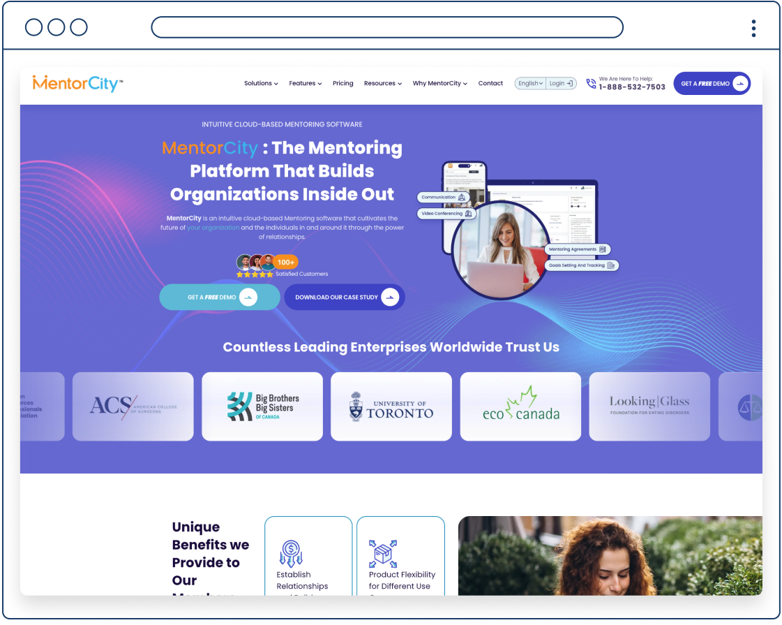 MentorCity Website - Consultus Digital