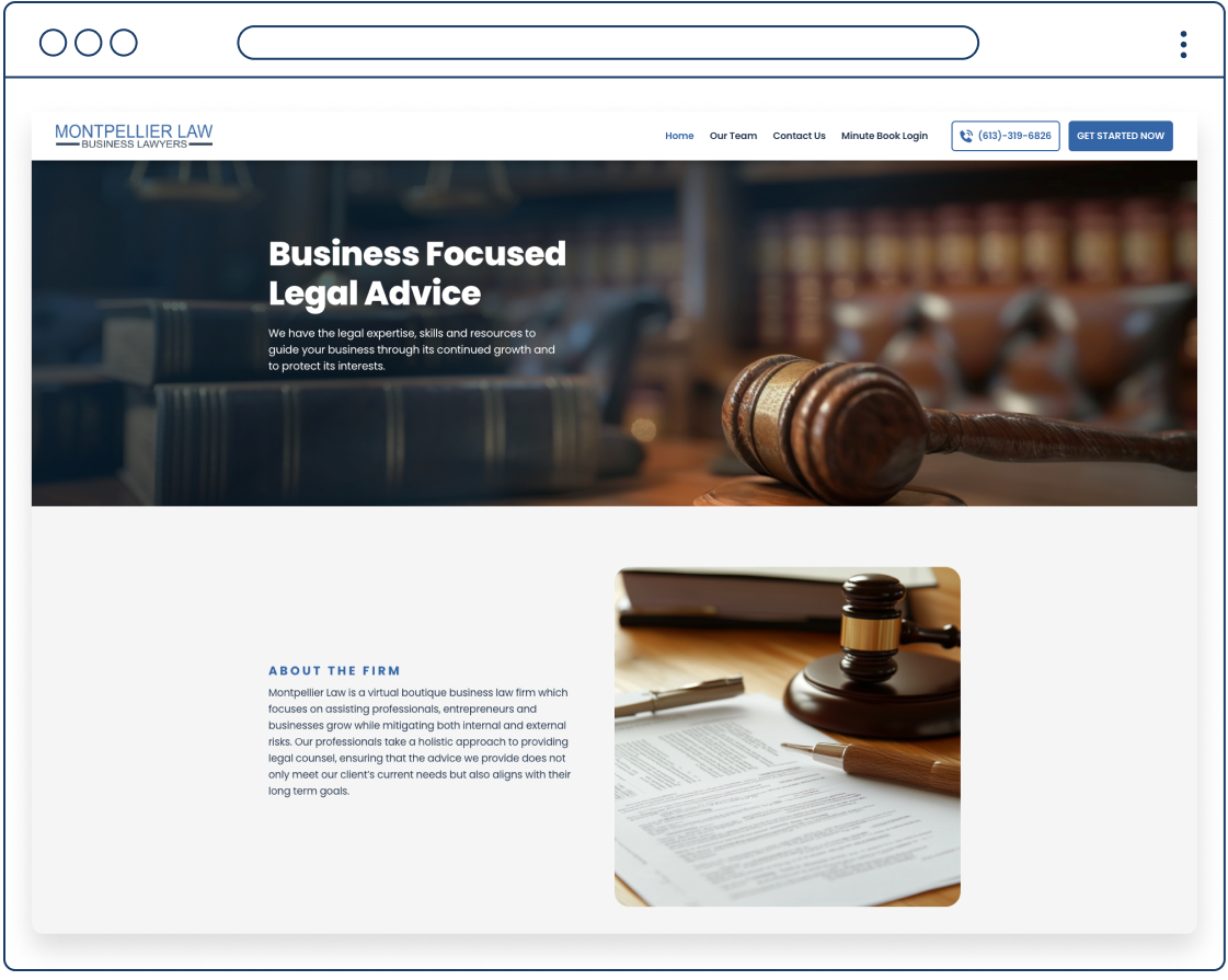 Kevin Montplier Website - Consultus Digital