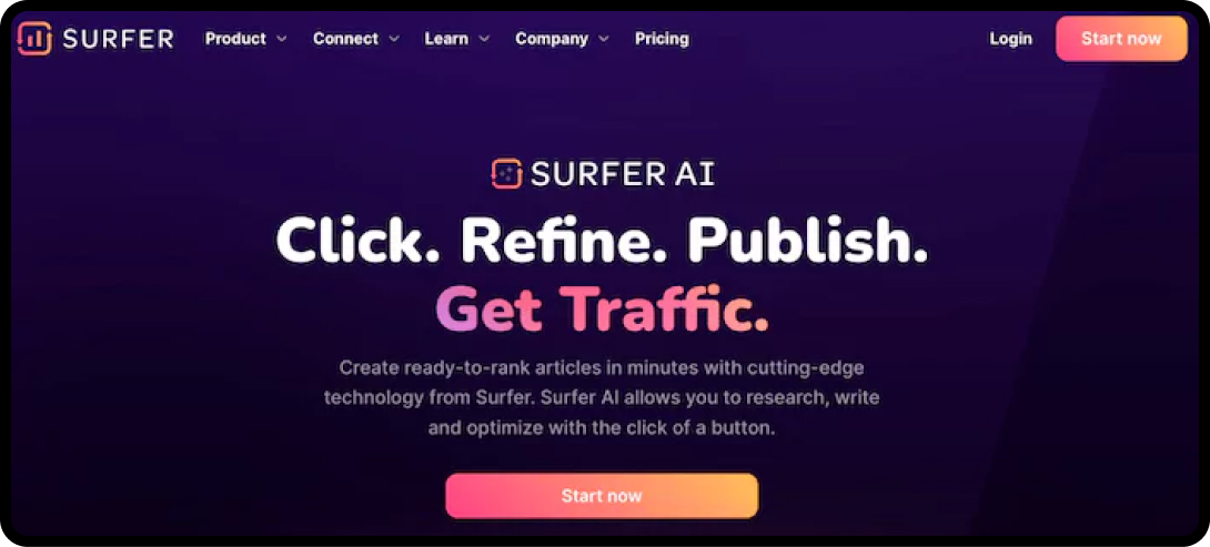 Surfer – Best for Content Optimization - Consultus Digital