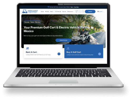 Hardy Carts & Equipment - Consultus Digital